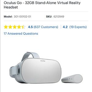 Oculus go 32 gb